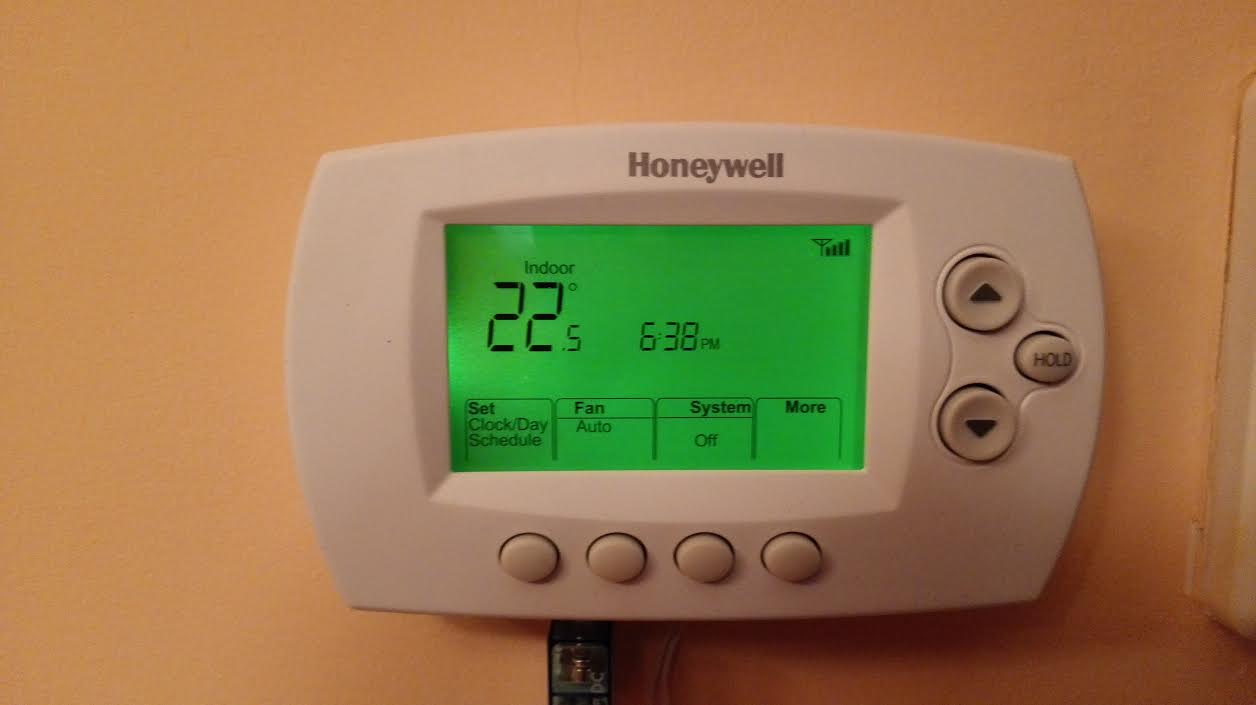 Termostato digital aire acondicionado